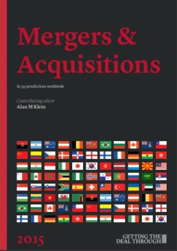 Getting the Deal Through: Mergers & Acquisitions 2015