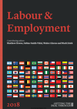 Getting the Deal Through : Labour Employment 2018
